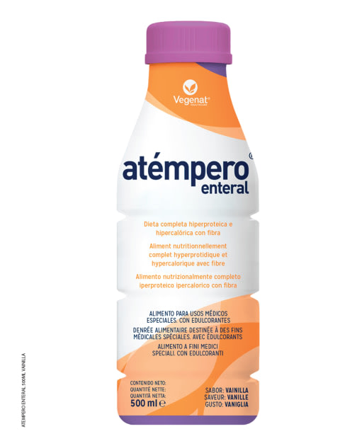 Atémpero enteral 500ml vainilla